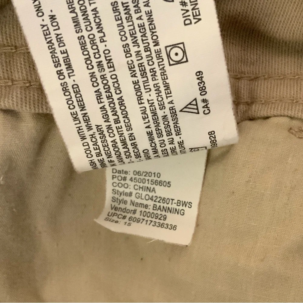 SOFT COTTON CHINO, BOYFRIEND CARGO PANTS. - Picture 7 of 11